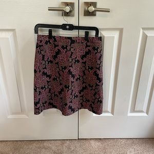 Margaret M paisley pencil skirt